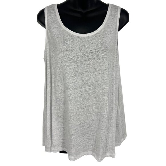 Eileen Fisher Women Tank Top Size Small S Linen Sleeveless Scoop Neck New - Picture 1 of 9